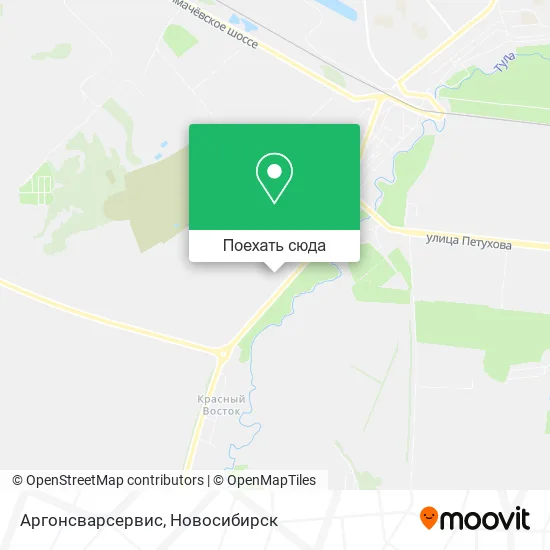 Карта Аргонсварсервис