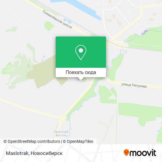 Карта Maslotrak