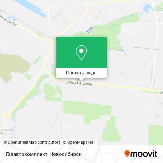 Карта Газавтокомплект