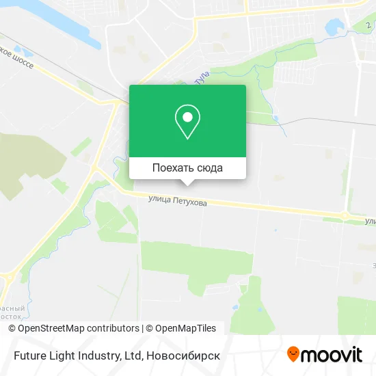 Карта Future Light Industry, Ltd