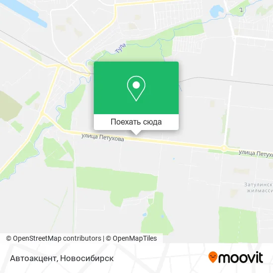 Карта Автоакцент