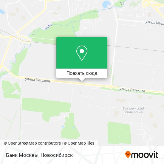 Карта Банк Москвы