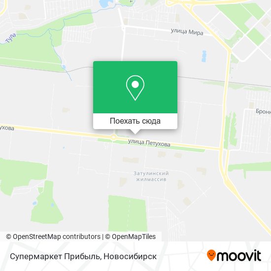 Карта Супермаркет Прибыль