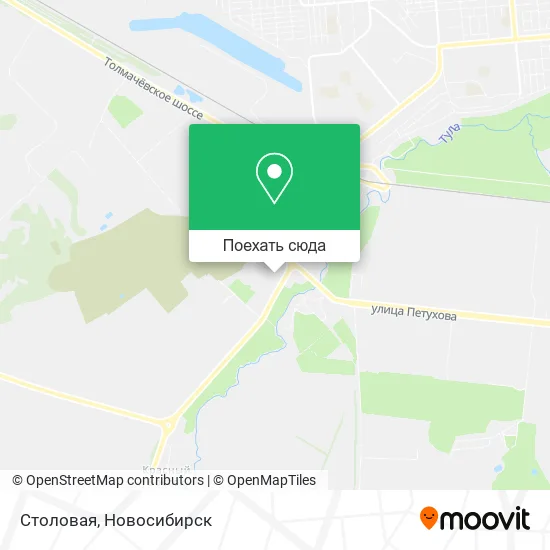 Карта Столовая