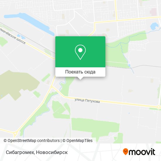 Карта Сибагромех