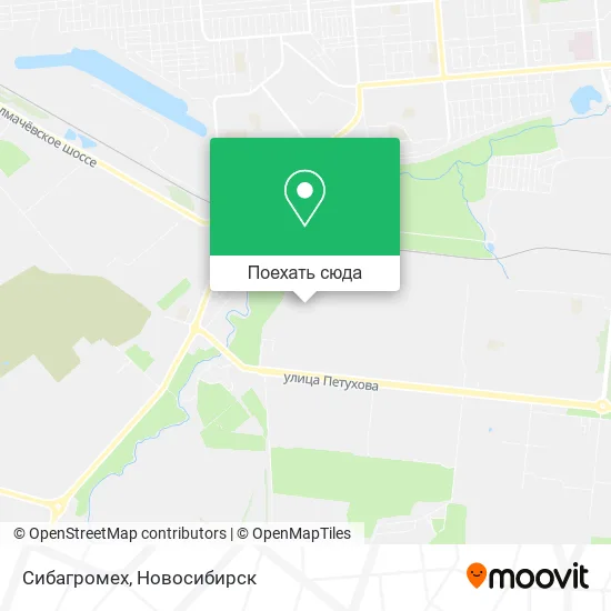 Карта Сибагромех