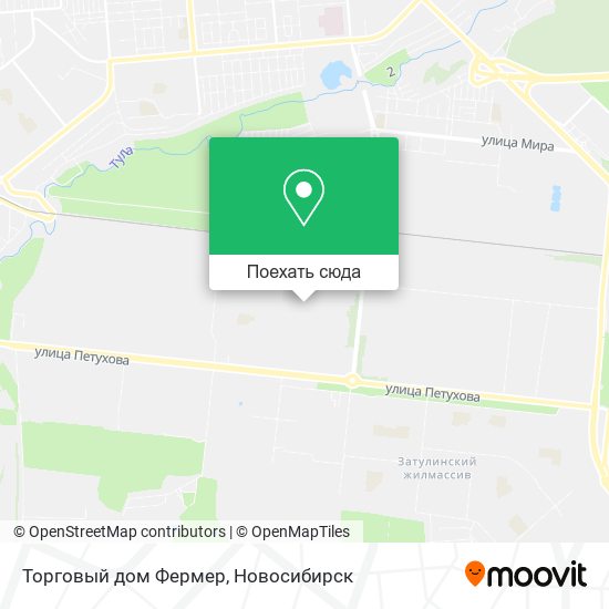 Карта Торговый дом Фермер