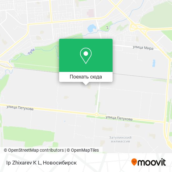 Карта Ip Zhixarev K L