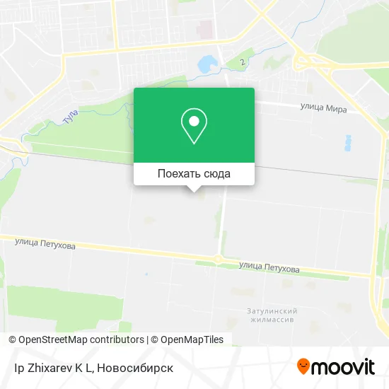 Карта Ip Zhixarev K L