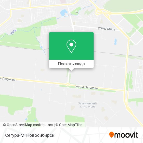 Карта Сегура-М