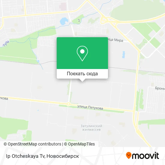 Карта Ip Otcheskaya Tv