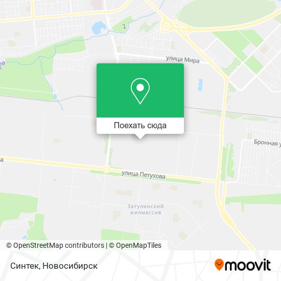 Карта Синтек