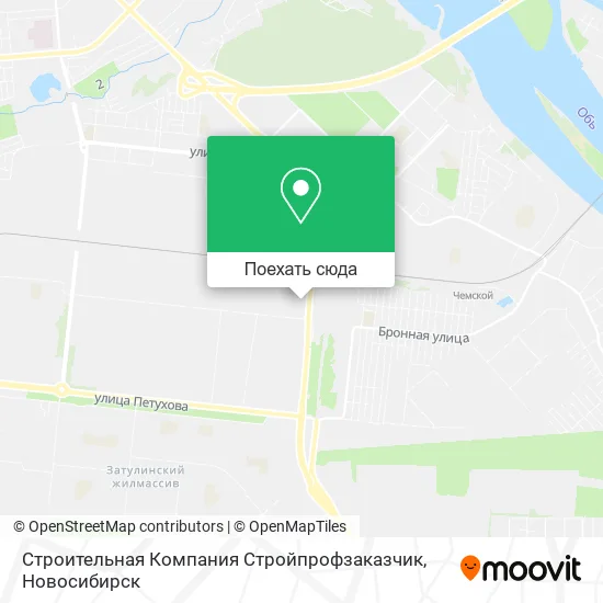 Карта Строительная Компания Стройпрофзаказчик