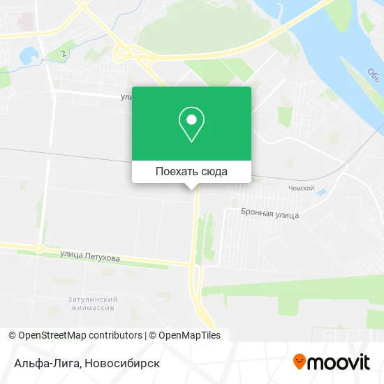 Карта Альфа-Лига