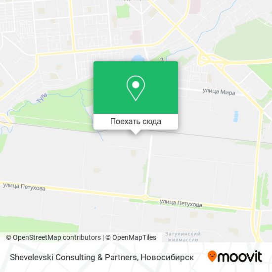 Карта Shevelevski Consulting & Partners