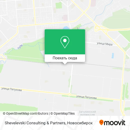 Карта Shevelevski Consulting & Partners