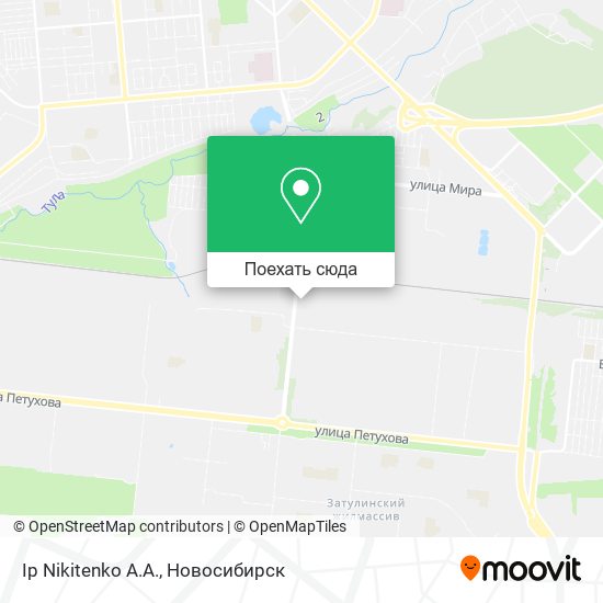 Карта Ip Nikitenko A.A.
