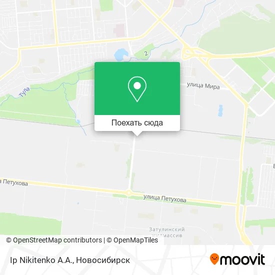 Карта Ip Nikitenko A.A.