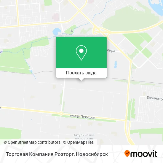 Карта Торговая Компания Розторг