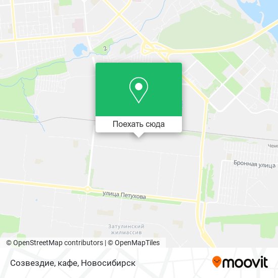 Карта Созвездие, кафе