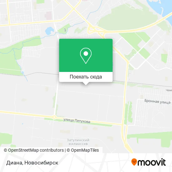 Карта Диана