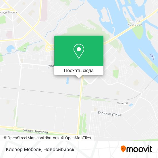 Карта Клевер Мебель