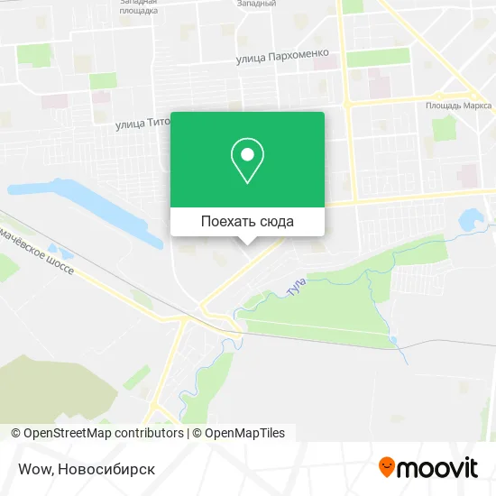 Карта Wow