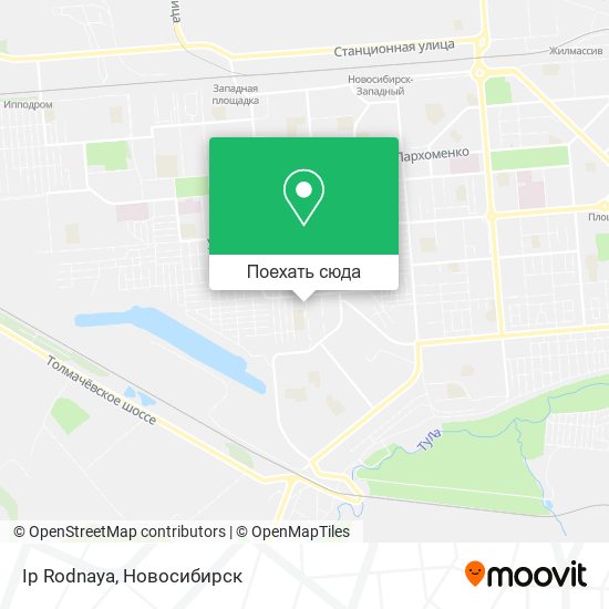 Карта Ip Rodnaya