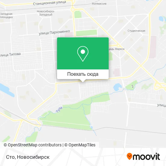 Карта Сто