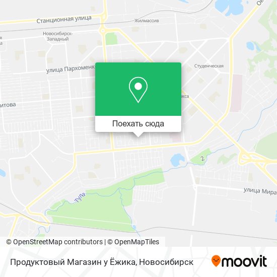 Карта Продуктовый Магазин у Ёжика
