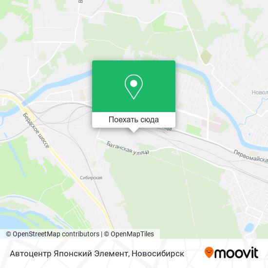 Карта Автоцентр Японский Элемент