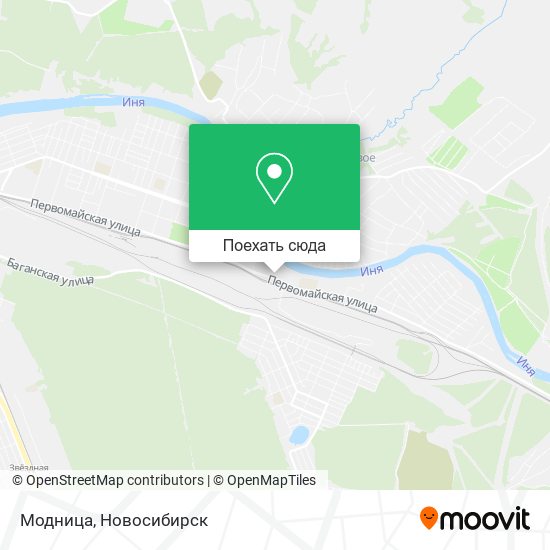 Карта Модница