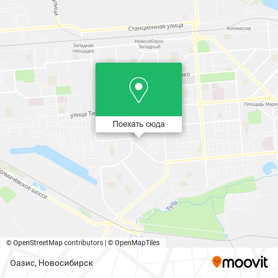 Карта Оазис