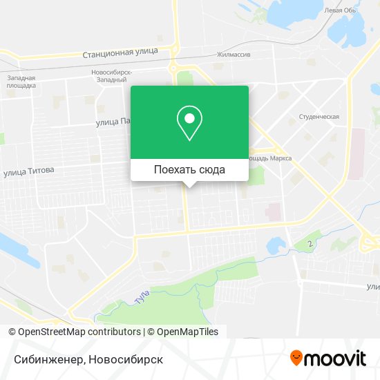 Карта Сибинженер