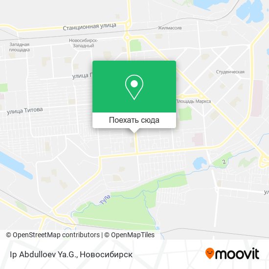Карта Ip Abdulloev Ya.G.