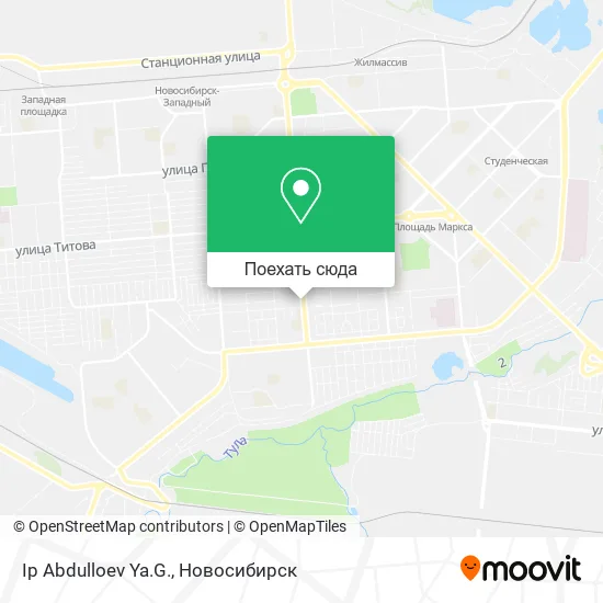 Карта Ip Abdulloev Ya.G.
