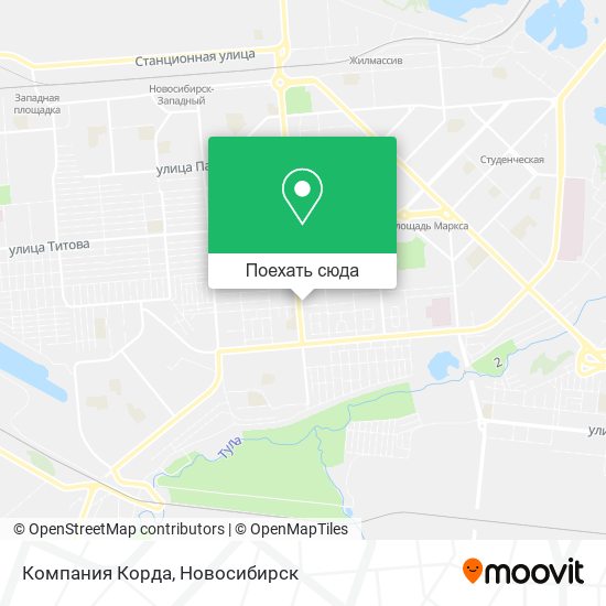 Карта Компания Корда