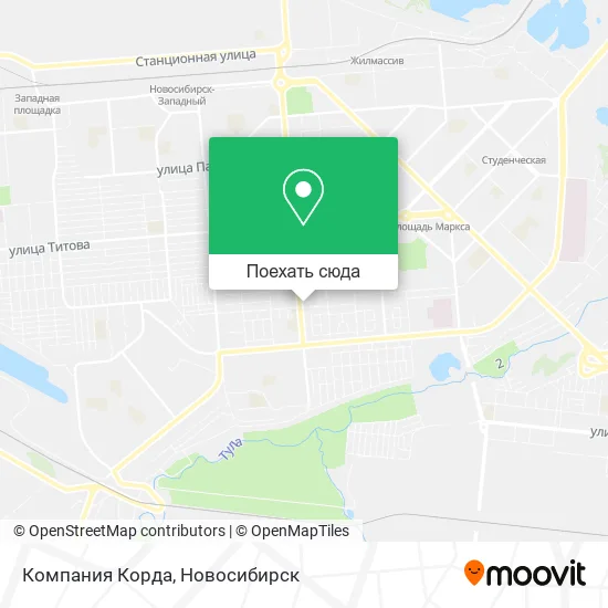 Карта Компания Корда