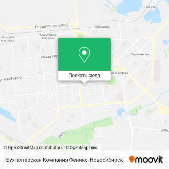 Карта Бухгалтерская Компания Феникс