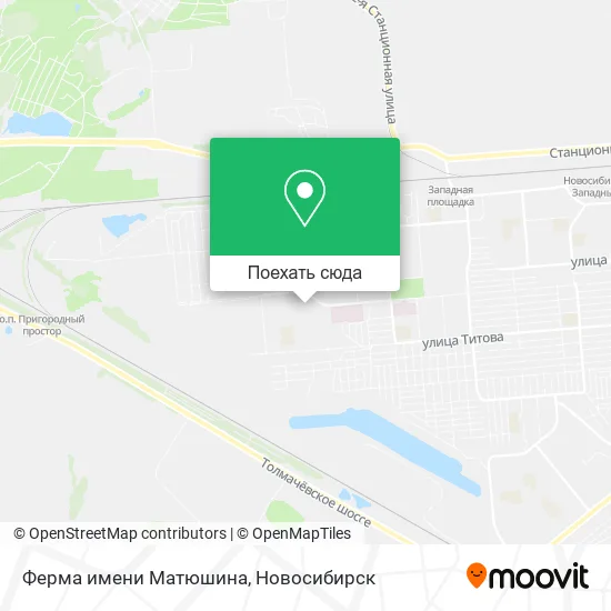 Карта Ферма имени Матюшина