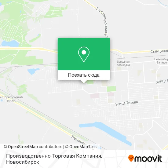 Карта Производственно-Торговая Компания