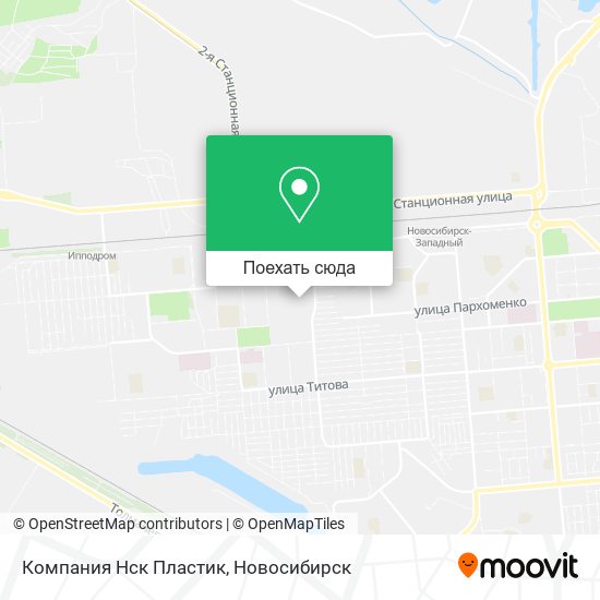 Карта Компания Нск Пластик