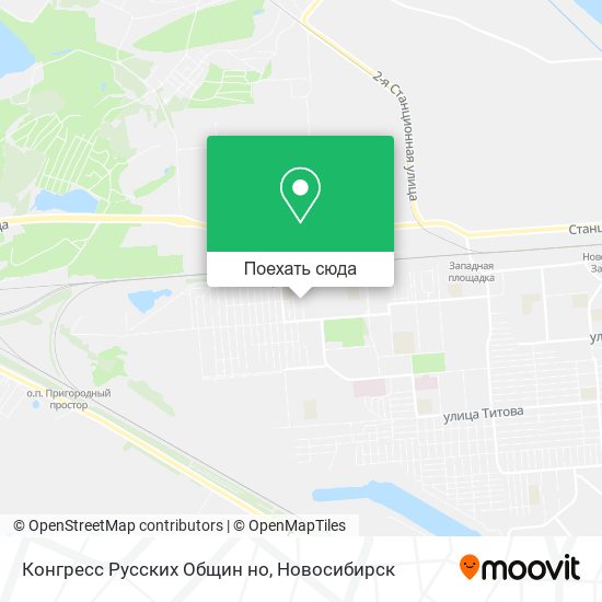 Карта Конгресс Русских Общин но