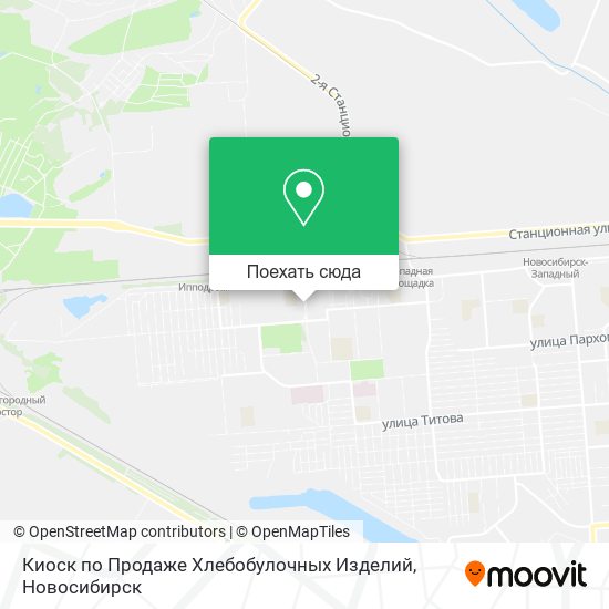 Карта Киоск по Продаже Хлебобулочных Изделий