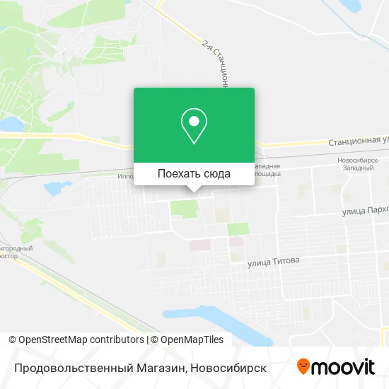 Карта Продовольственный Магазин
