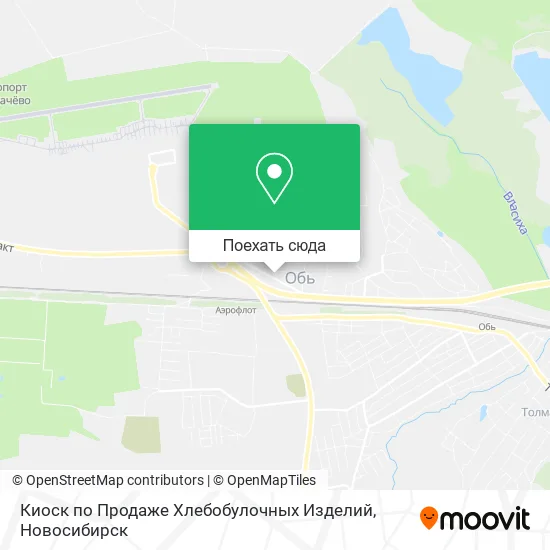 Карта Киоск по Продаже Хлебобулочных Изделий