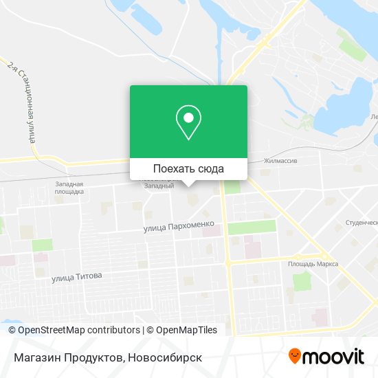 Карта Магазин Продуктов