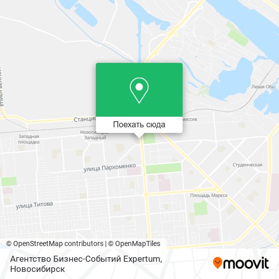 Карта Агентство Бизнес-Событий Expertum