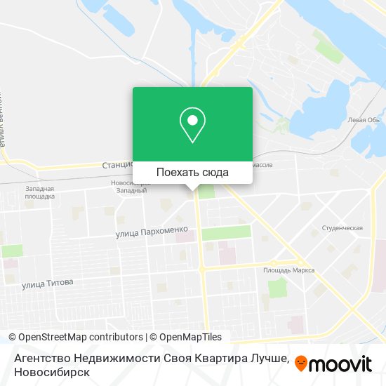 Карта Агентство Недвижимости Своя Квартира Лучше