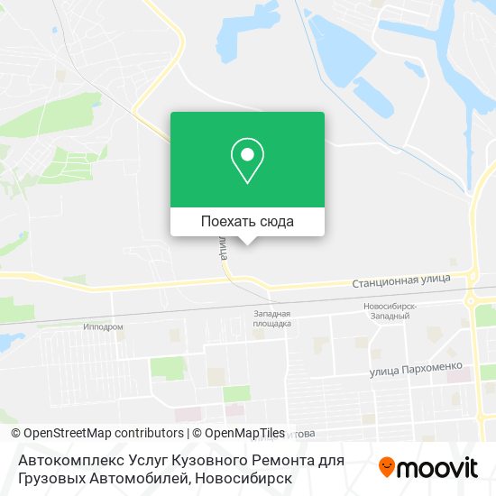 Карта Автокомплекс Услуг Кузовного Ремонта для Грузовых Автомобилей